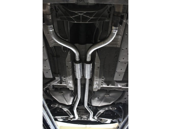 Система выпуска от катализаторов Шевроле Камаро (Chevrolet Camaro) 3.6L (1461201) нержавеющая сталь Rudes