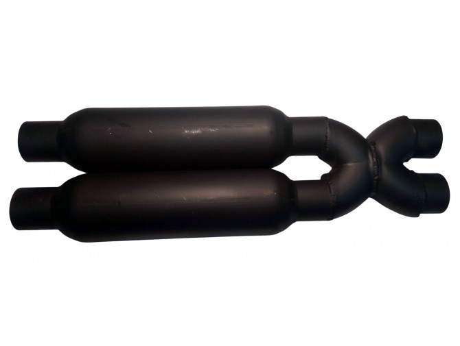 X-pipe со стронгерами диаметр 60