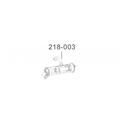 Глушник Таврія-1102 (110308-1201009-11) без сопілки Bosal алюмінізірованний
