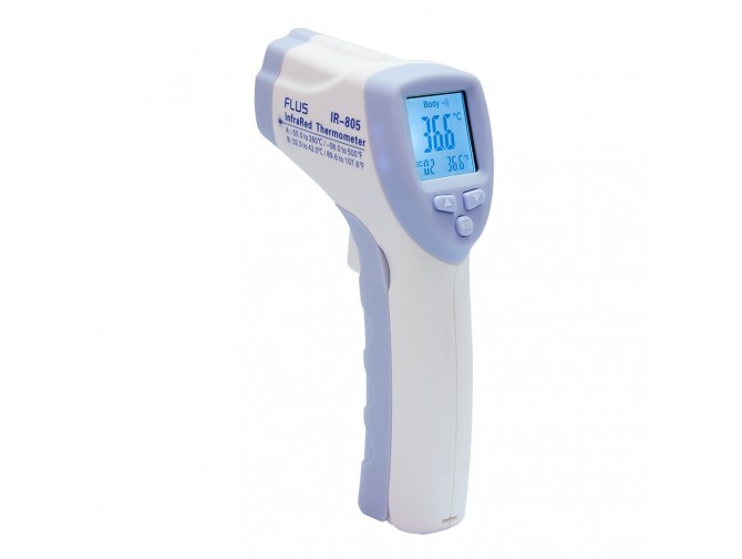 Медичний інфрачервоний термометр - пірометр дистанційний FLUS IR-805 (-50...+260)