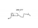Глушитель Кіа Сід (Kia Ceed) 1.4i/1.6i 16V Kombi (282-979) Bosal 47.59