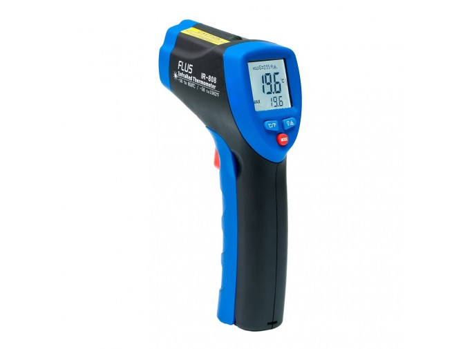 Пірометр термометр безконтактний інфрачервоний Flus IR-808 (-50...+850)