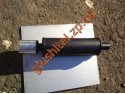 Прямоточний глушник YFX-0662 (V009) алюмінізірованний/нержавейка