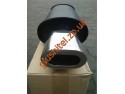 Прямоточный глушитель YFX-0709 (V015) алюминизированный/нержавейка
