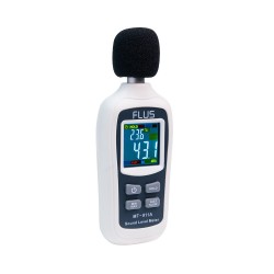 Шумомер с термометром Flus MT-911A (dBA, 35...135 дБ, ±2 дБ, 32...8000 Гц)
