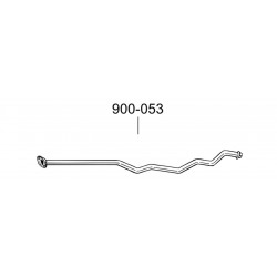 Труба Хюндай і20 (Hyundai I20) 1.2 08-14 (900-053) Bosal 10.82 алюминизированная