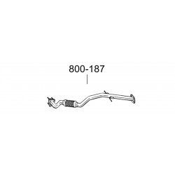 Труба Опель Інсігніа (Opel Insignia) 08- (800-187) Bosal