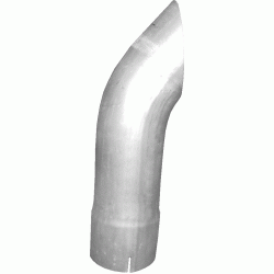 Труба выхлопная ДАФ 95 ХФ (DAF 95 XF) (61.313) Polmostrow алюминизированная