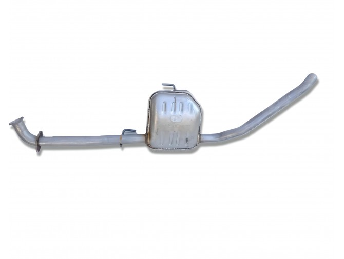 Резонатор Опель Омега Б (Opel Omega B) 2.5 V6/3.0i 24V kombi KAT лівий 94- (17.236) Polmostrow
