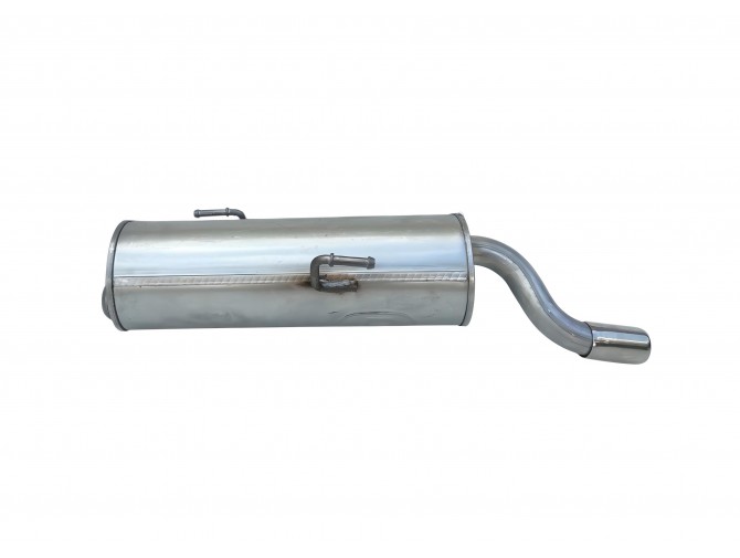 Глушитель Пежо 206 (Peugeot 206) 1.4/1.6 98- (19.198) Polmostrow