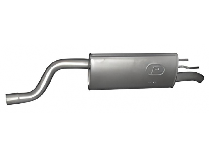 Глушитель задний (конечный) Опель Мерива (Opel Meriva) B 1.4i Turbo (17.83) - Polmostrow