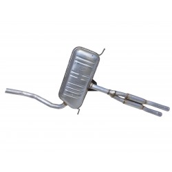 Резонатор Ауди А6 (Audi A6) 2.4/2.8i 97-05 (01.00) Polmostrow