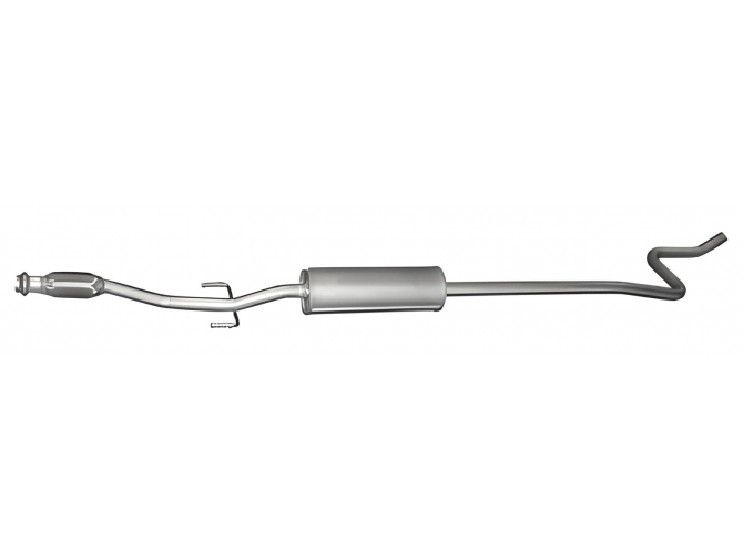 Труба глушителя средняя Ситроен С-Елисей/Пежо 301 (Citroen C-Elysee/Peugeot 301) 1.2 12V 12-14 (19.34) Polmostrow