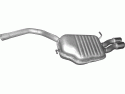 Глушитель задний Ауди А4 (AUDI A4) 1.9 2.0 D 04-08 (01.27) Polmostrow