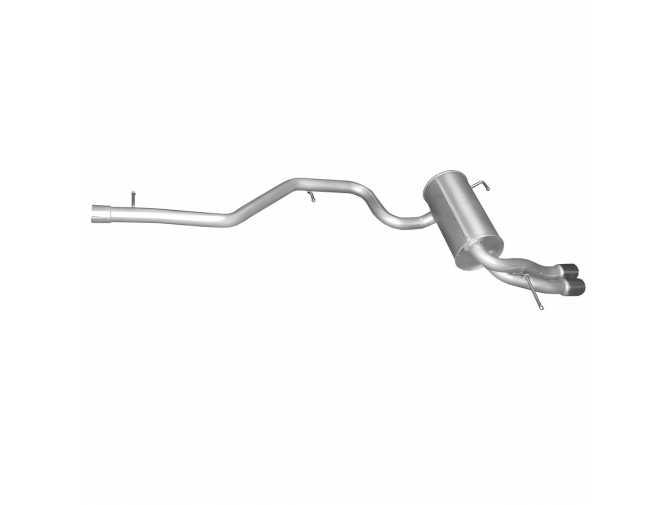 Глушник Фольксваген Тигуан (Volkswagen Tiguan) 07-18 (286-363) Bosal 30.01