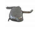 Глушник задній Сеат Алтея (Seat Altea) 04-05 (227-231) Bosal алюмінізованний