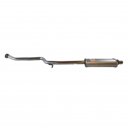 Глушник передній Пежо 106 (Peugeot 106) 1.4i/1.6i/1.4D/1.5D kat 96-04 (281-287) Bosal 19.13