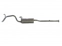 Глушник задній Ниссан Пиксо (Nissan Pixo) 09- (284-485) Bosal алюмінізованний