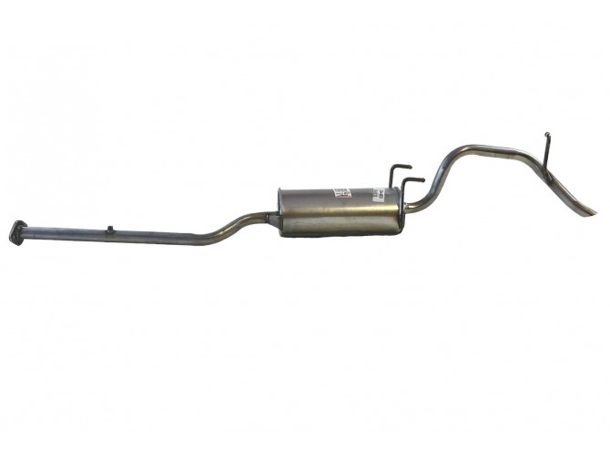Глушник задній Ниссан Пиксо (Nissan Pixo) 09- (284-485) Bosal алюмінізованний
