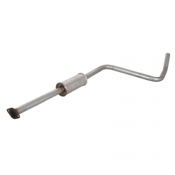 Глушник передній Опель Астра J (Opel Astra J) 09- (284-617) Bosal 17.85 алюмінізованний