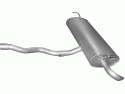 Глушник Ніссан Кашкай (Nissan Qashqai) 1.5D 06-09 (15.51) Polmostrow