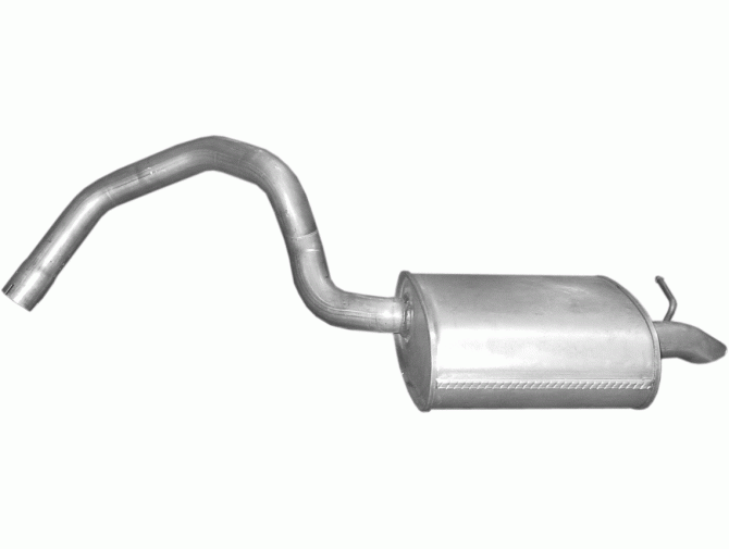 Глушитель Ягуар Х-Тайп (Jaguar X-Type) 2.0 TD kombi 01- (55.03) Polmostrow
