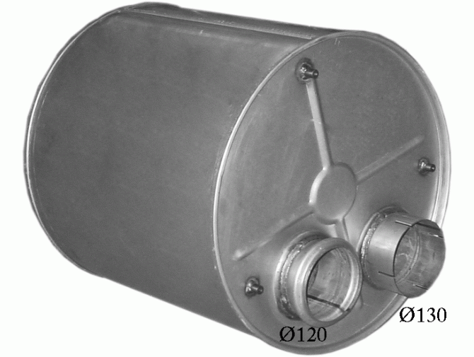 Труба выхлопная ДАФ ХФ 95, XФ 105; CФ 85 (DAF XF 95; XF 105; CF 85) (61.18) Polmostrow