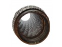 Гофра глушника 50x150 3-х шарова посилена Interlock кольчуга (короткий фланець/нерж.сталь) EuroEx