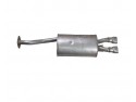 Глушитель Хонда Цивик (Honda Civic) 1.8 SEDAN 9/2005 - 12/2012 (09.67) Polmostrow алюмиинизированній