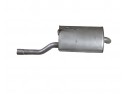 Глушитель Хонда Аккорд (Honda Accord) 2.2 D KOMBI 11/2003 - 5/2008 (09.34) Polmostrow алюмінізований