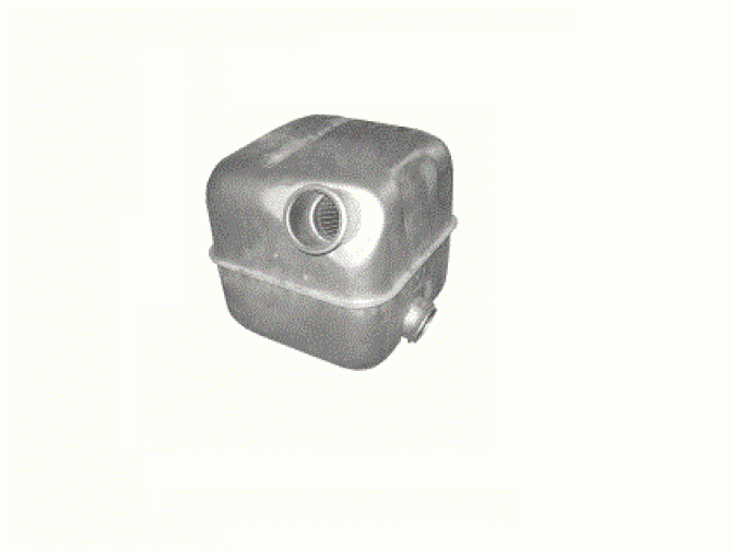 Глушник Скания П, Г, Р, Т (Scania P,G,R,T) 15.6, 2000 - 4/2008 (71.52) Polmostrow алюмінізований