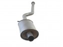 Глушитель передний Пежо Партнер (Peugeot Partner) 01-02 (284-703) Bosal 04.142