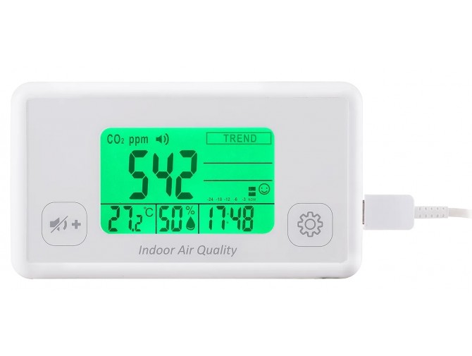 Термогигрометр-измеритель CO2 AZ-7727