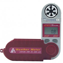 Ручной анемометр (метеостанция) 5 в 1 с барометром и высотомером AZ-8910