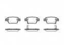 Тормозные колодки дисковые Toyota Avensis (P11473.02) Woking