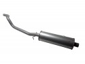 Резонатор Опель Кадет Е (Opel Kadett E) 84-86 1.2S/1.3N/1.3S (17.24) Polmostrow