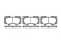 Гальмівні колодки дискові Toyota Hilux (P8883.00) Woking