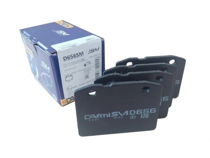 Гальмівні колодки дискові передні ВАЗ 2101-07 (D656SM) Dafmi