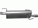 Глушник Опель Меріва (Opel Meriva A) 1.8i-16V MPV 05/03-05/10 (17.17) Polmostrow алюмінізованний