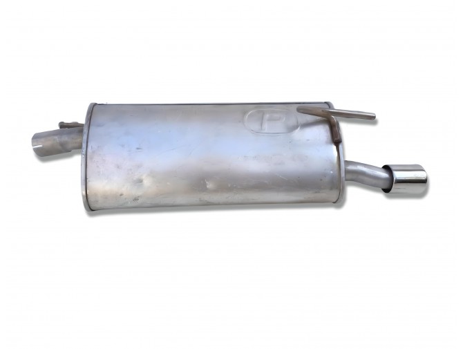 Глушник Опель Меріва (Opel Meriva A) 1.8i-16V MPV 05/03-05/10 (17.17) Polmostrow алюмінізованний