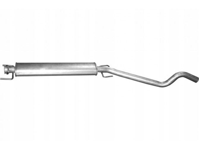 Резонатор Опель Астра Н (Opel Astra H) TwinTop 2.0 Turbo 2005 (17.16) Polmostrow