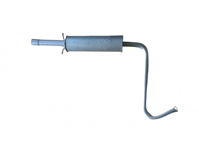 Резонатор ДЕУ Ланос (Daewoo Lanos) дв.1.5 Opel - ремонт (фланець на три - розвальцовка 08-ма) (8459) RK