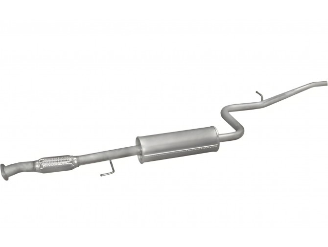 Резонатор з гофрою Фіат Добло (Fiat Doblo) (07.302) RK