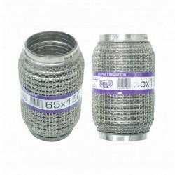 Гофра глушника 65x150 3-х шарова КОЛЬЧУГА інтерлок EuroEx