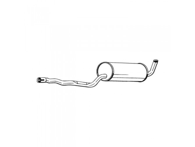 Резонатор Вольво 740 (Volvo 740) 2.3 84-87 (285-943) Bosal