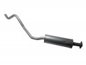 Резонатор Опель Астра (Opel Astra) 1.4/1.6i 16V kombi kat 91-98 (17.40) Polmostrow