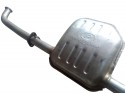 Резонатор Опель Омега (Opel Omega) 2.0i X20SE 8V SDN kat 94- (17.46) Polmostrow