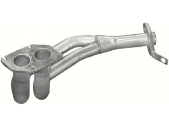 Труба коллекторная Опель Кадет (Opel Kadett) 86-91 1.4 (17.476) Polmostrow