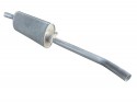 Глушитель Фольксваген Джетта (Volkswagen Jetta) 1.8 84-89 (30.13) Polmostrow