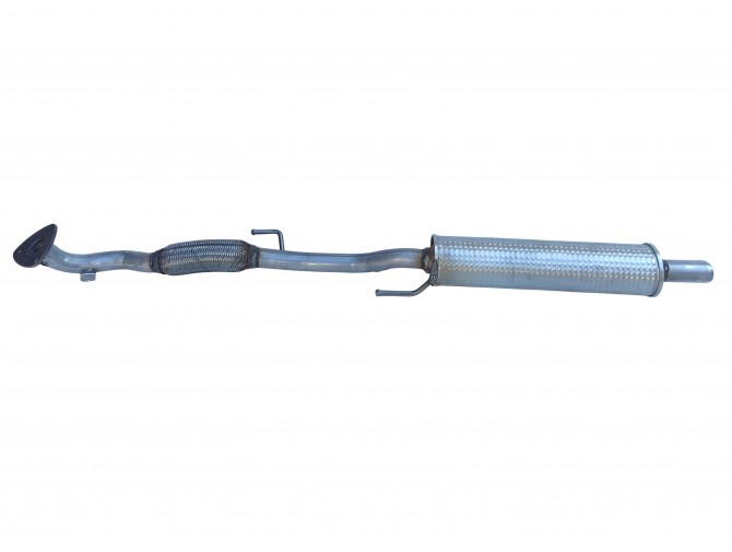 Резонатор (средняя часть глушителя) Сеат Ибица (Seat Ibiza) / Шкода Фабия (Skoda Fabia) / Фольксваген Поло (Volkswagen Polo) 1.2i (23.73) Polmostrow